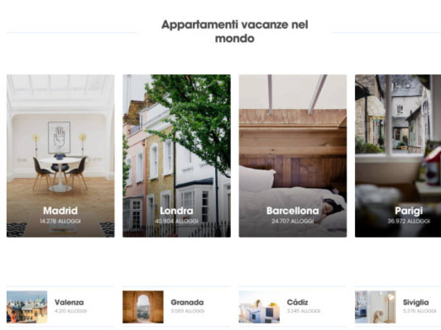 Appartamenti turistici online, sbarca in Italia Hundredrooms