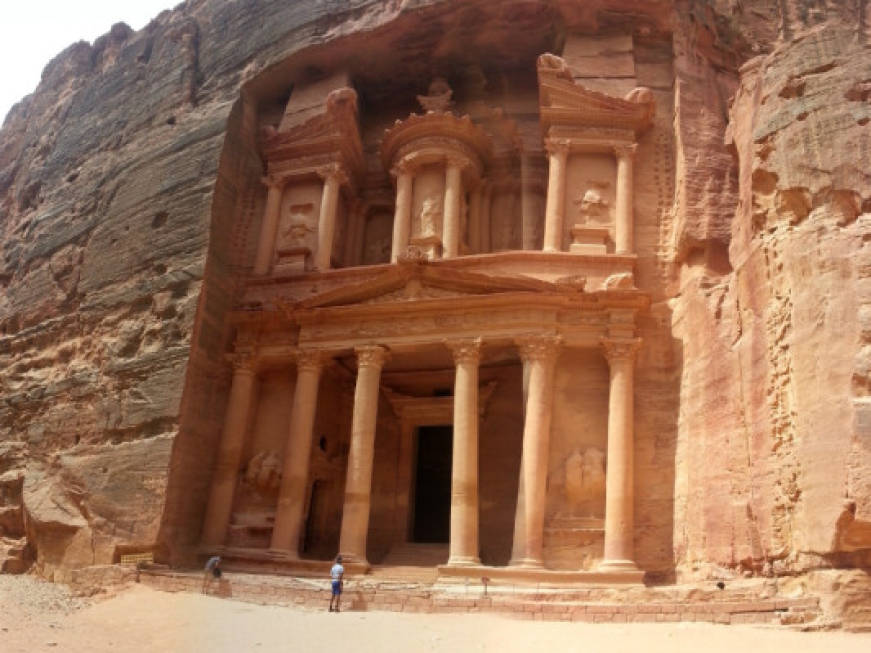 Giordania, aumentano i turisti a Petra: crescita del 118% sul 2020