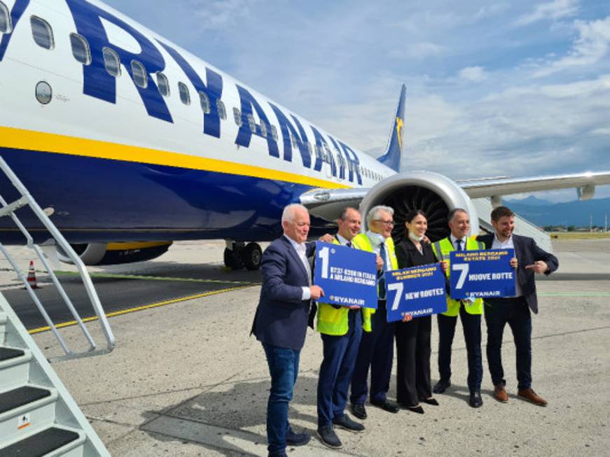 Ryanair porta a Milano Bergamo il B737 Gamechanger