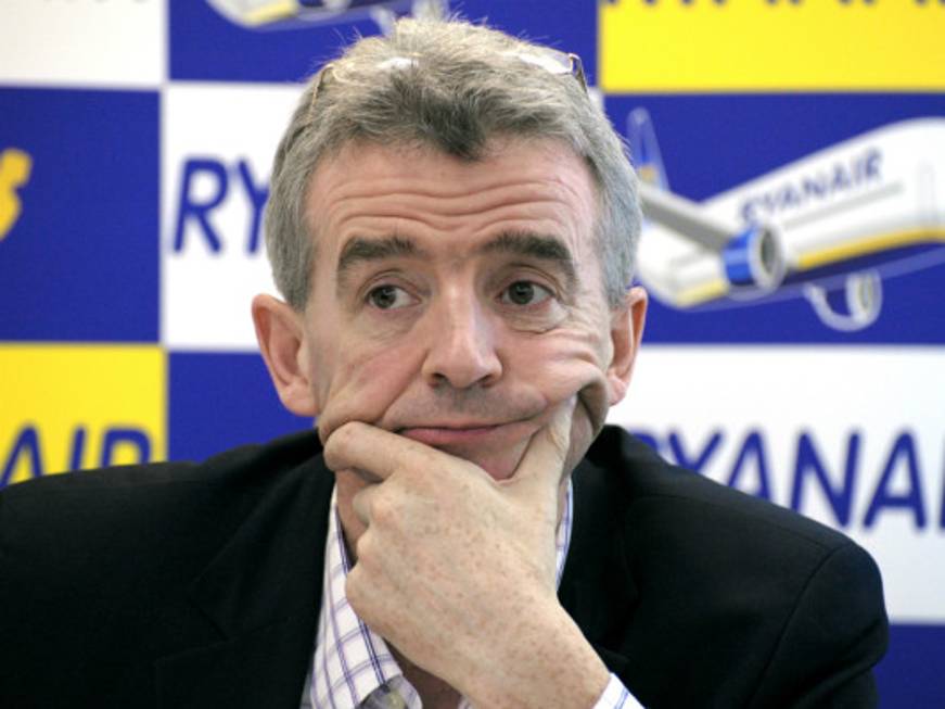 Michael O&amp;#39;Leary arriva in Italia e annuncia importanti novità