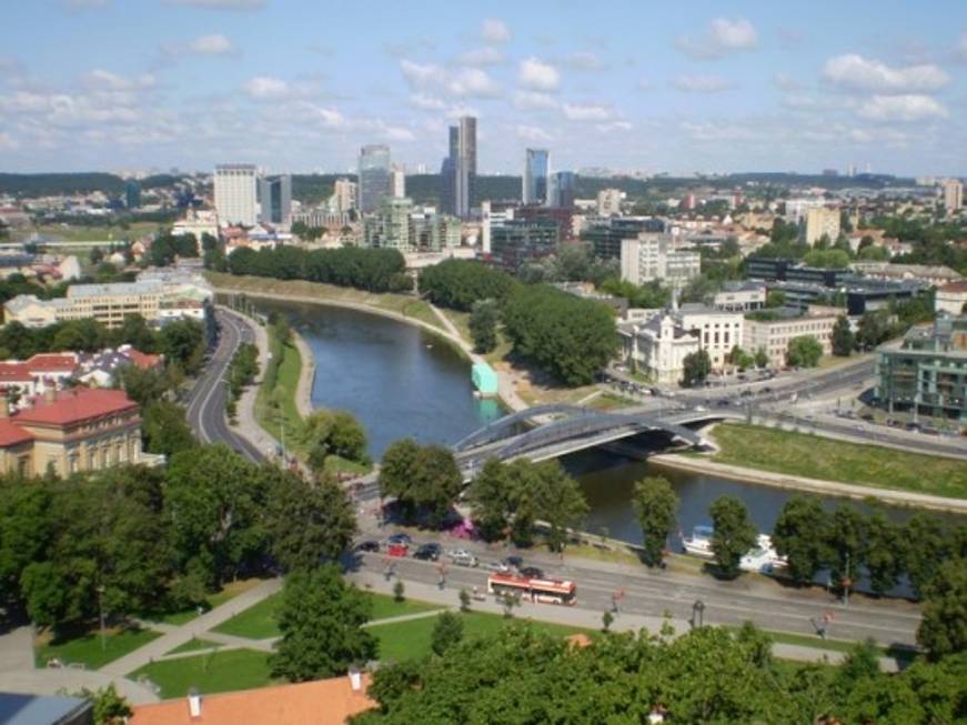 Open Beach, la spiaggia nel centro di Vilnius