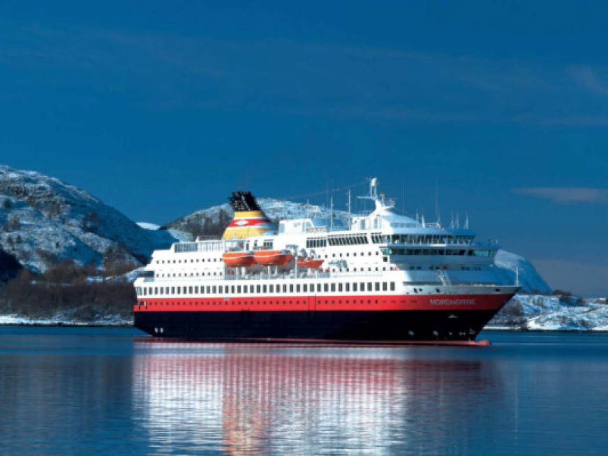 Kel 12 e Artic Team in Norvegia con Hurtigruten