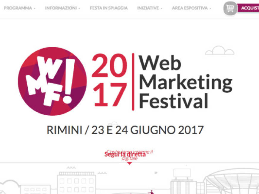 Palacongressi Rimini, al via da oggi il Web Marketing Festival
