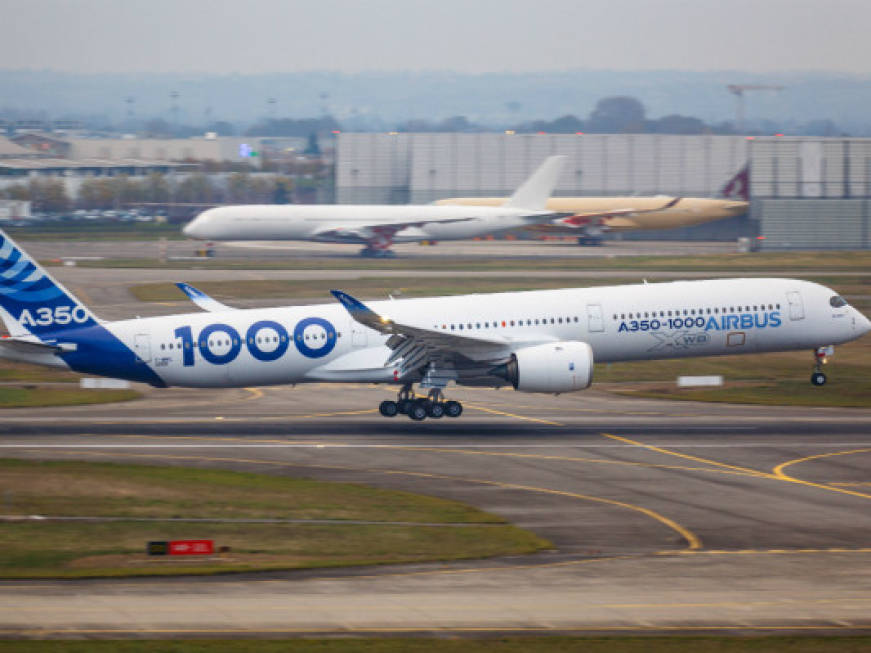 Qatar Airways, debutta l'aereo più tecnologico del mondo: l'A350-1000