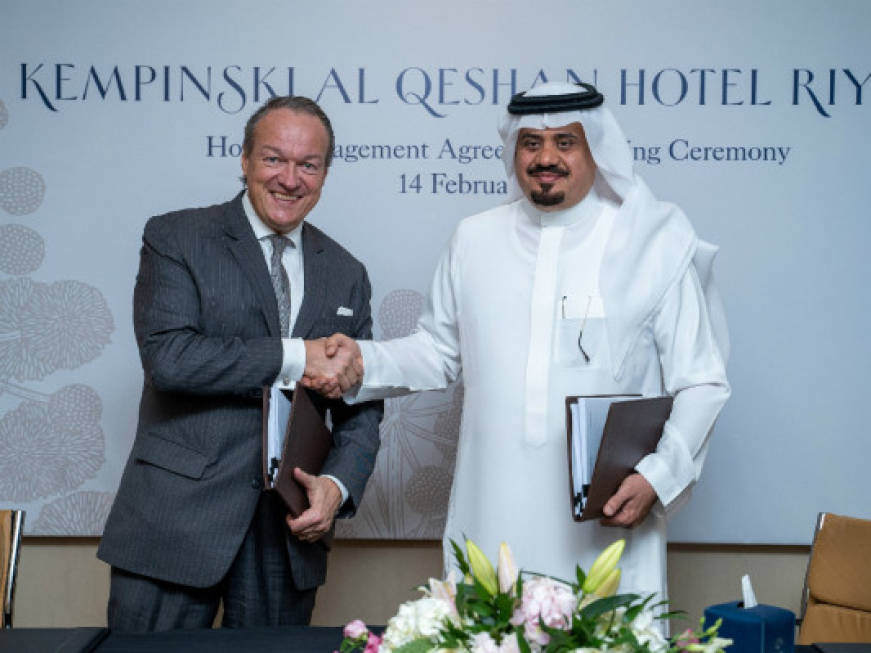 Kempinski cresce in Medioriente, nuovo cinque stelle a Riyadh