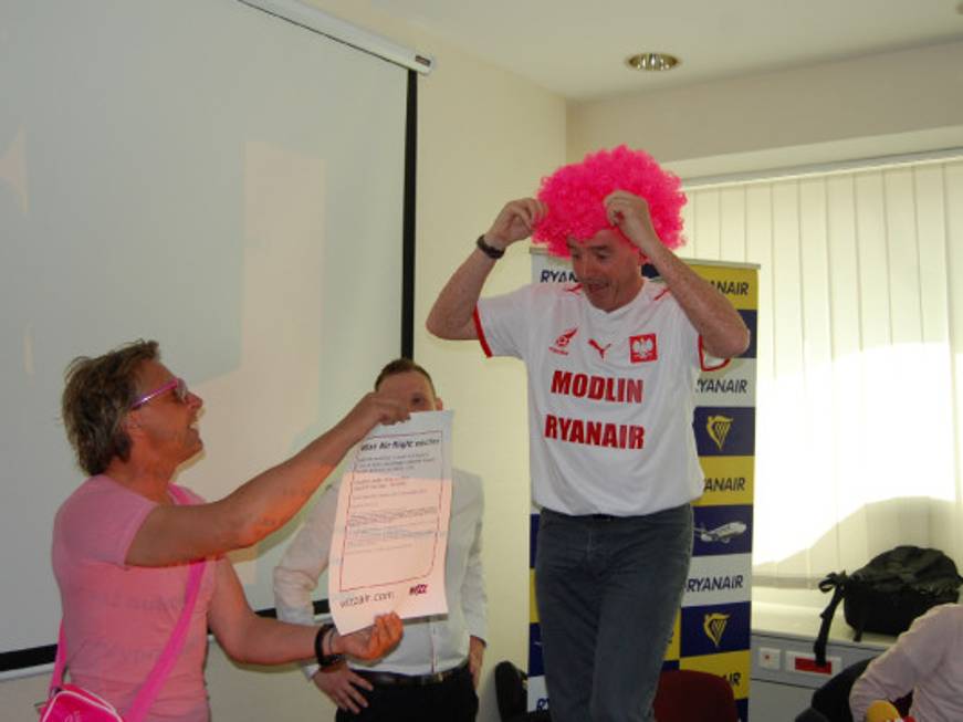 Michael O&amp;#39;Leary testimonial per Wizz Air