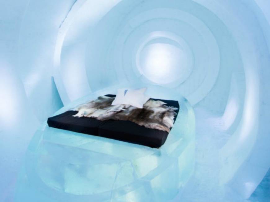 Riapre in Svezia l&amp;#39;Ice Hotel: ecco le camere del 2016