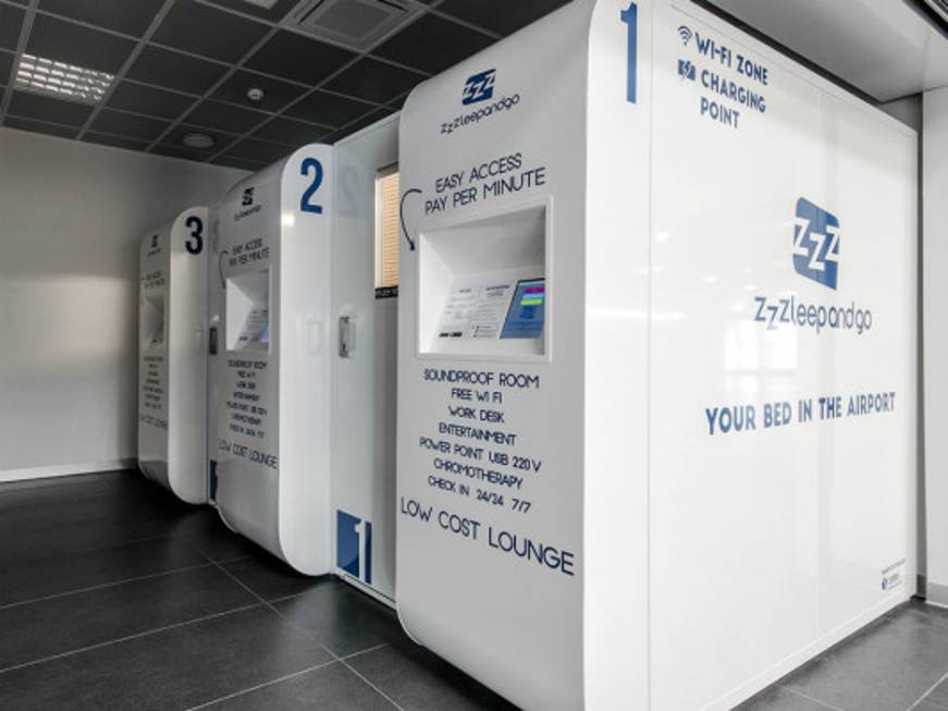 A Malpensa arrivano i minihotel a capsula