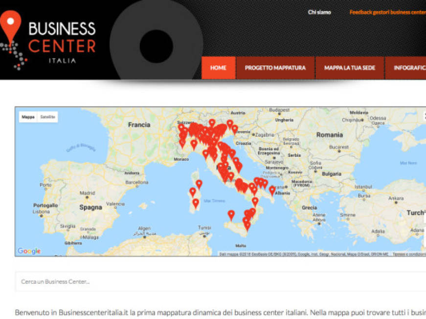 Nasce la mappatura dei business center in Italia