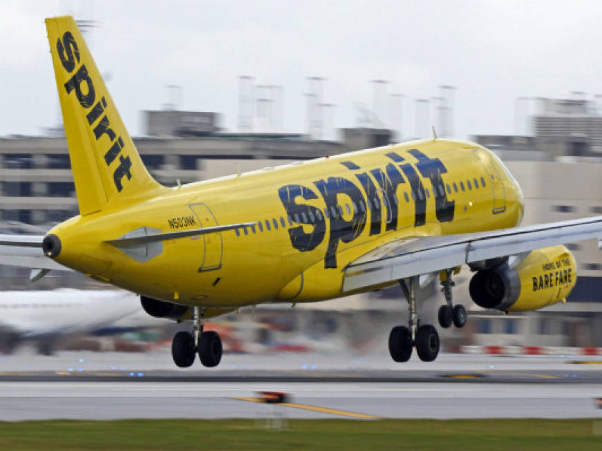 Spirit Airlines, stop alla possibile fusione con Frontier Airlines
