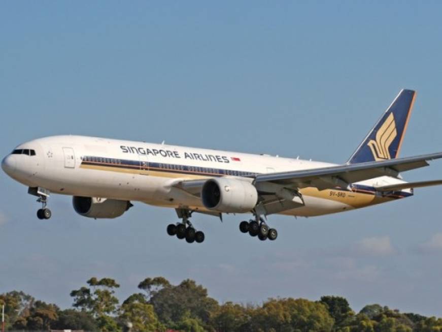 Utili in calo nel terzo trimestre di Singapore Airlines