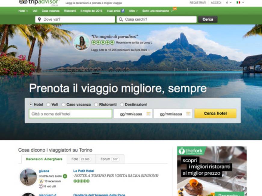 TripAdvisor cerca personale, ecco le figure più richieste