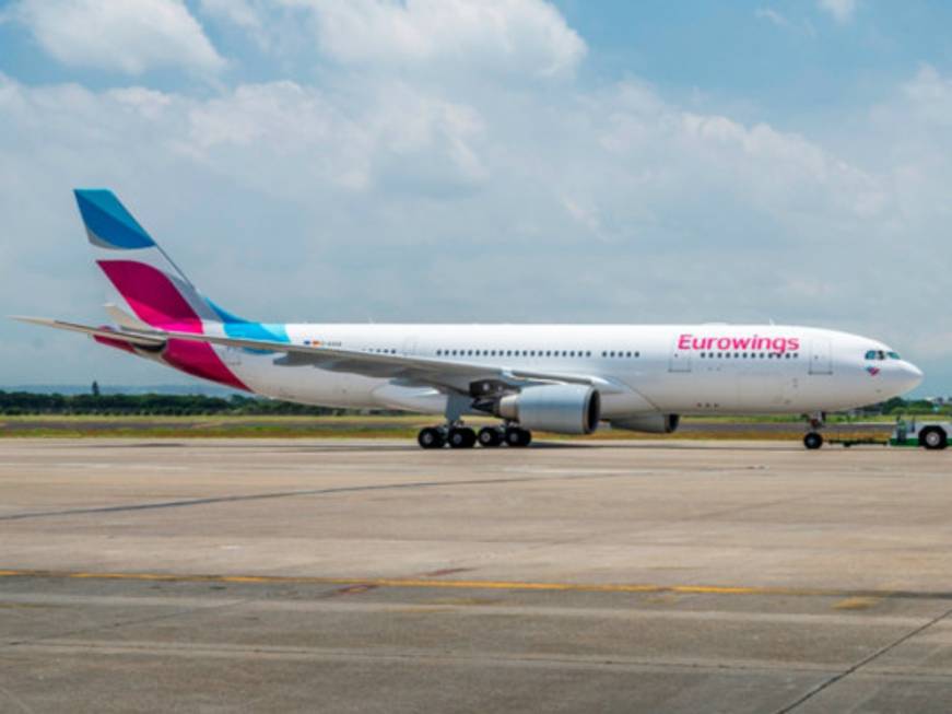 Eurowings: base a Praga da ottobre e voli anche a Milano