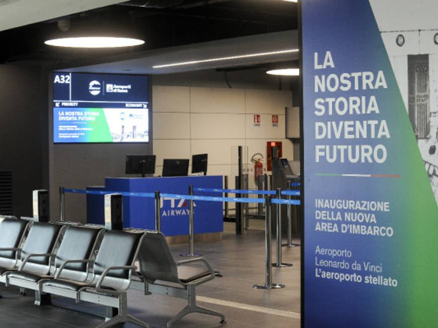 Apre a Fiumicino la nuova area imbarchi al Terminal 1