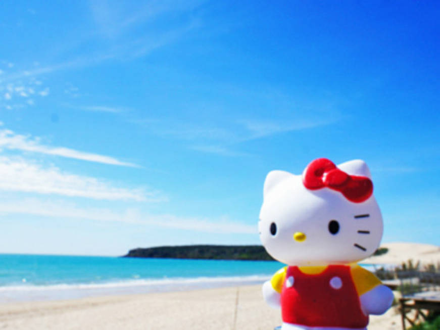 Hello Kitty sceglie la spiaggia di Rimini