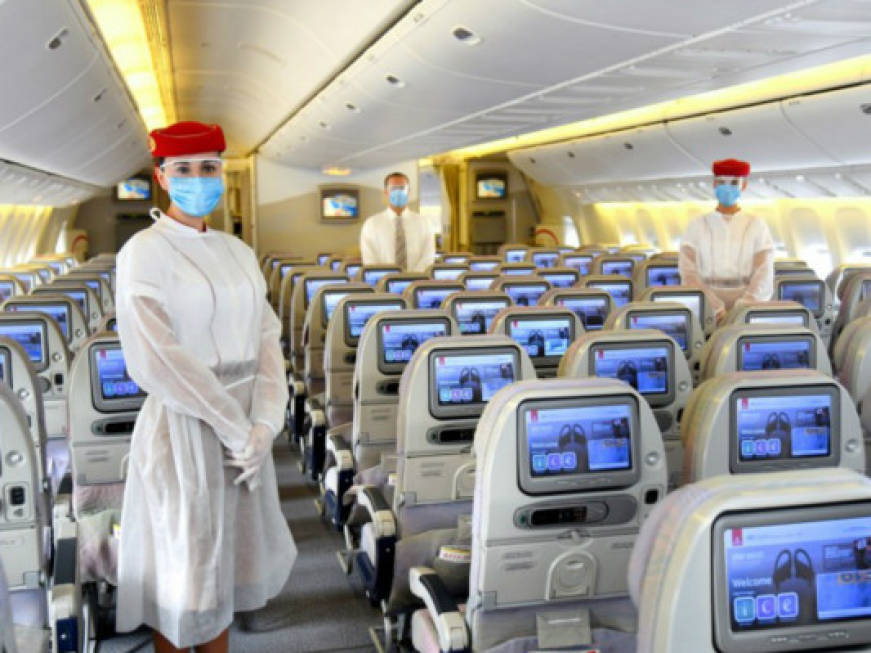 Emirates sospende il test sierologico per i passeggeri