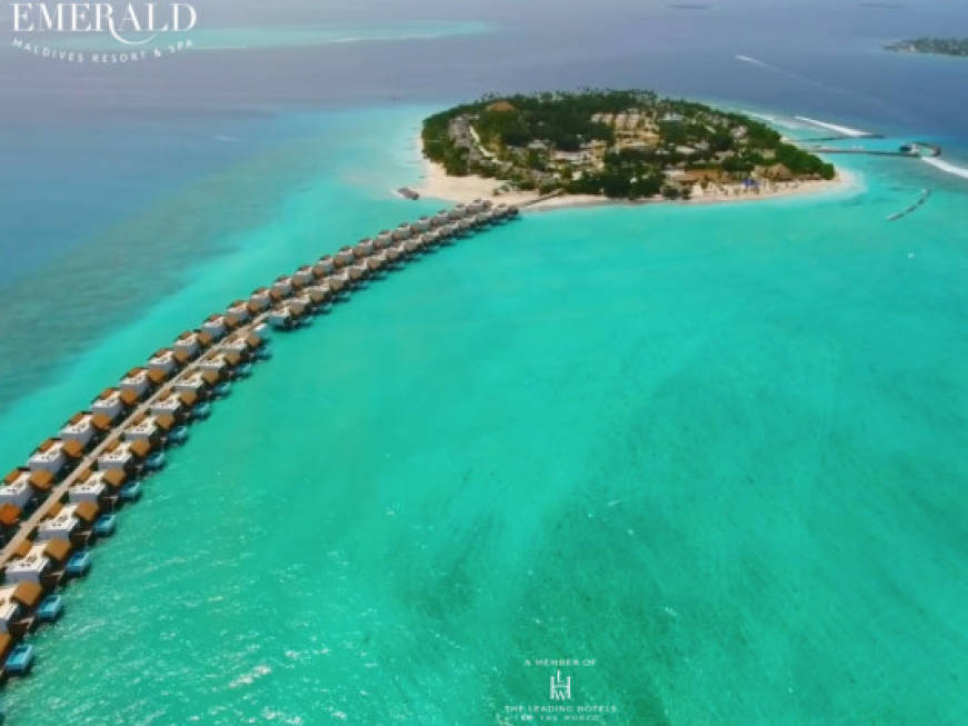 Maldive di lusso, apre l’Emerald Maldives Resort &amp; Spa