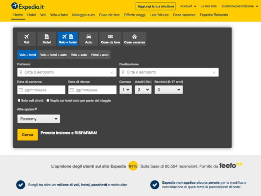 Expedia chiama Google per dare il via alle prenotazioni vocali