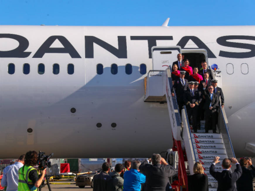 Qantas, torna il Project Sunrise: voli da 20 ore entro fine 2022