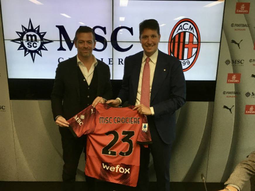 Msc a fianco di AC Milan per internazionalizzare il Made in Italy vincente