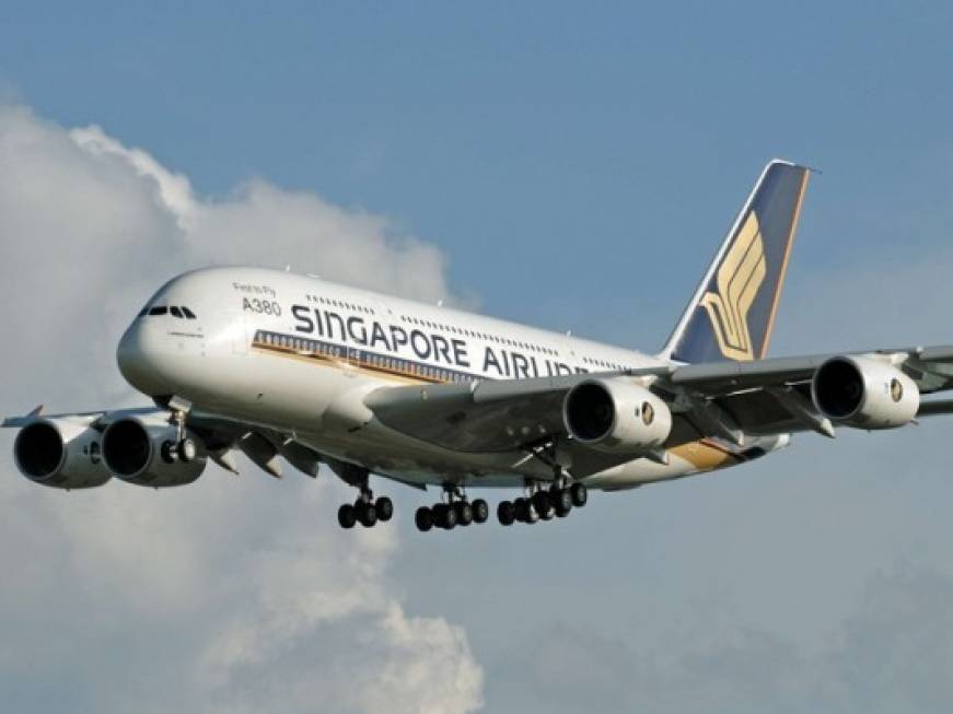 Singapore Airlines avvia il terzo volo su Londra con l&amp;#39;A380