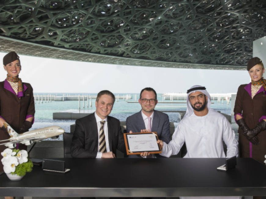 Etihad diventa il Platinum partner di Louvre Abu Dhabi