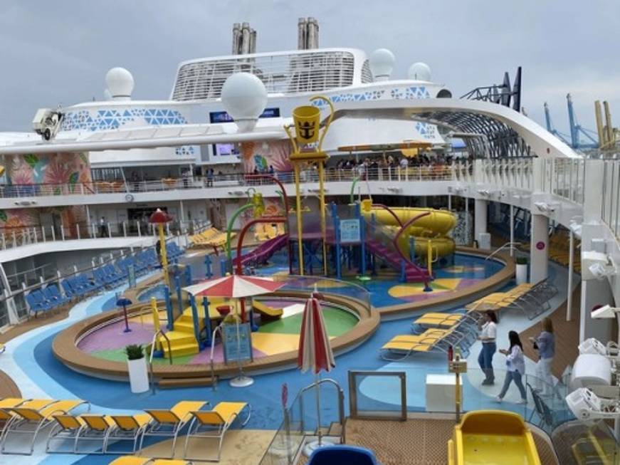 Royal Caribbean, battezzata a Port Canaveral Wonder of the Seas