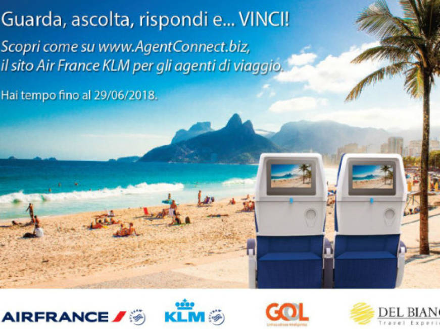 Air France-Klm, via al contest per gli agenti di viaggi