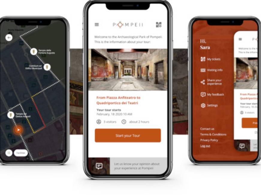 MyPompeii, ecco la nuova app per visitare in sicurezza il parco archeologico