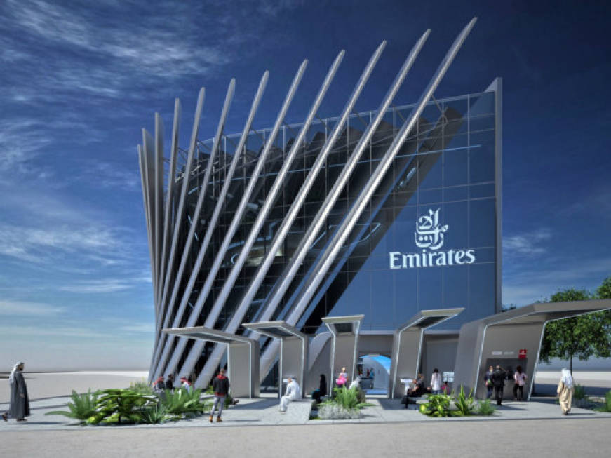 Emirates porta i passeggeri a Expo Dubai