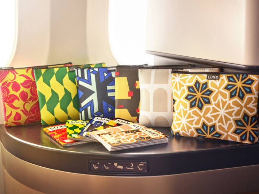 Il giro del mondo in sei amenity kit: così Etihad coccola la business class