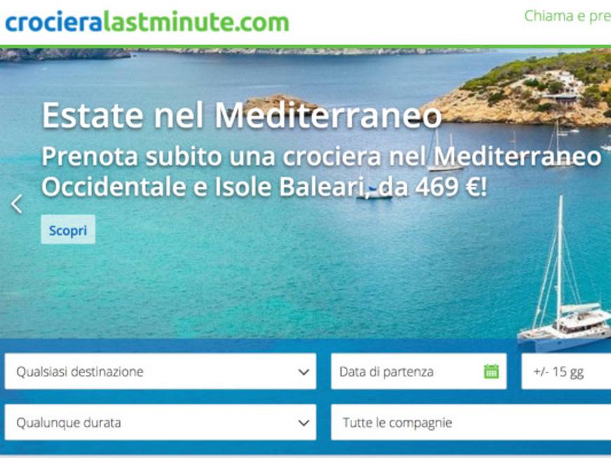 Crocieralastminute.com, online il nuovo portale