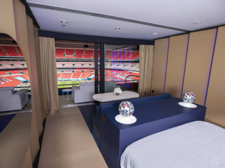 Euro 2020, Booking apre a Wembley la ‘Stadium Suite’ per vedere la finale Italia-Inghilterra