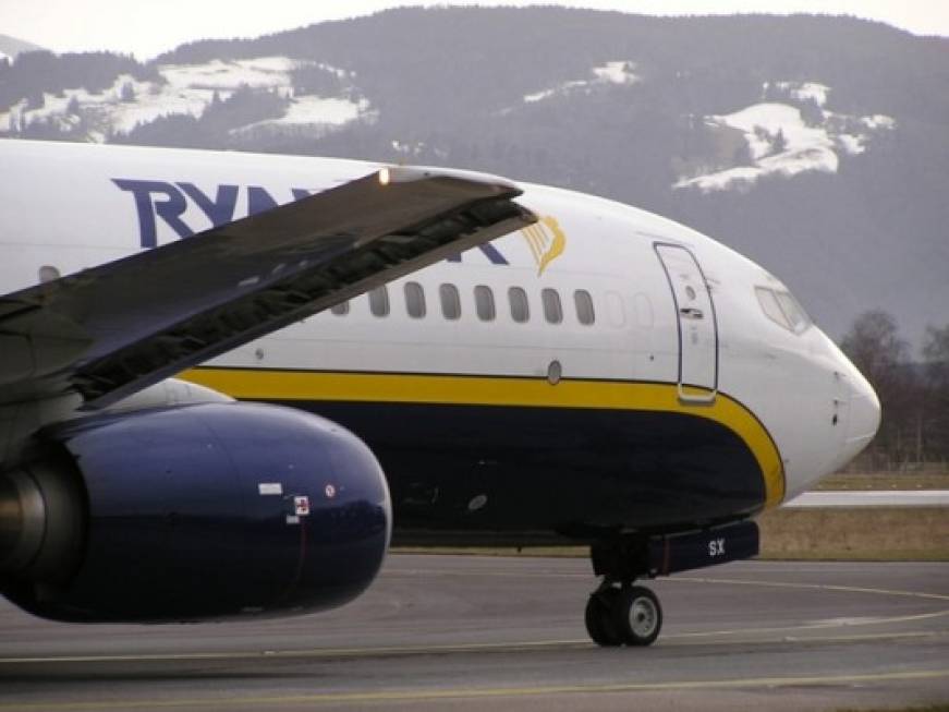 Giallo sui collegamenti Ryanair da Verona