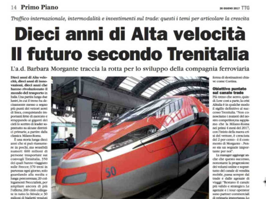 Dieci anni di Alta velocità: così il treno ha cambiato l’Italia