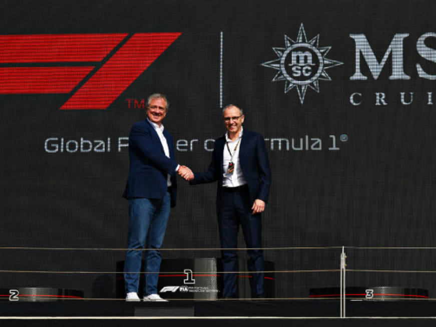 Msc Crociere global partner della stagione 2022 di Formula 1
