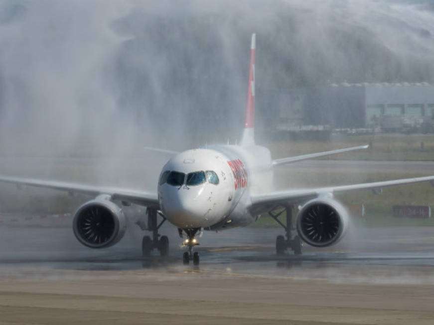 Swiss presenta la nuova cabina 'Airspace' per i voli a corto e medio raggio