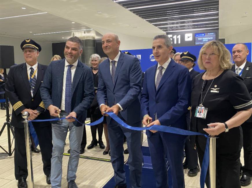 United inaugura il Roma-San Francisco: “In Italia capacità a &#43;30% sul 2019”