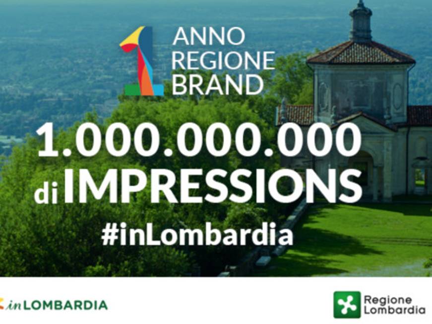 #InLombardia: un miliardo di impressions sul web per l’hashtag della Regione