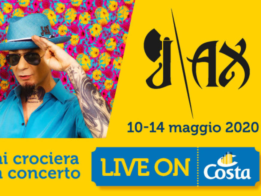 J-Ax in concerto live sul mare, la scommessa di Costa Crociere