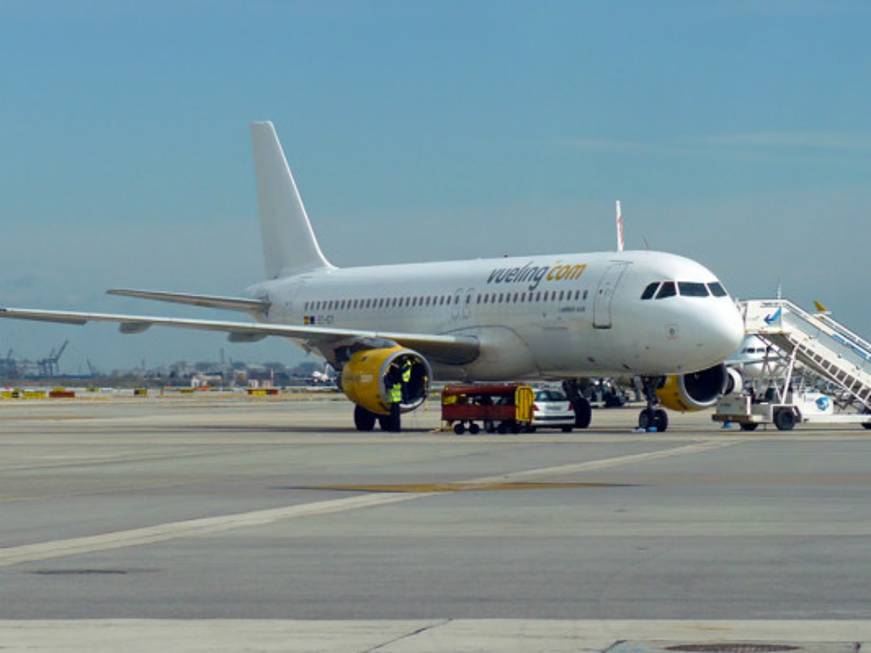 Vueling , traffico in crescita a doppia cifra