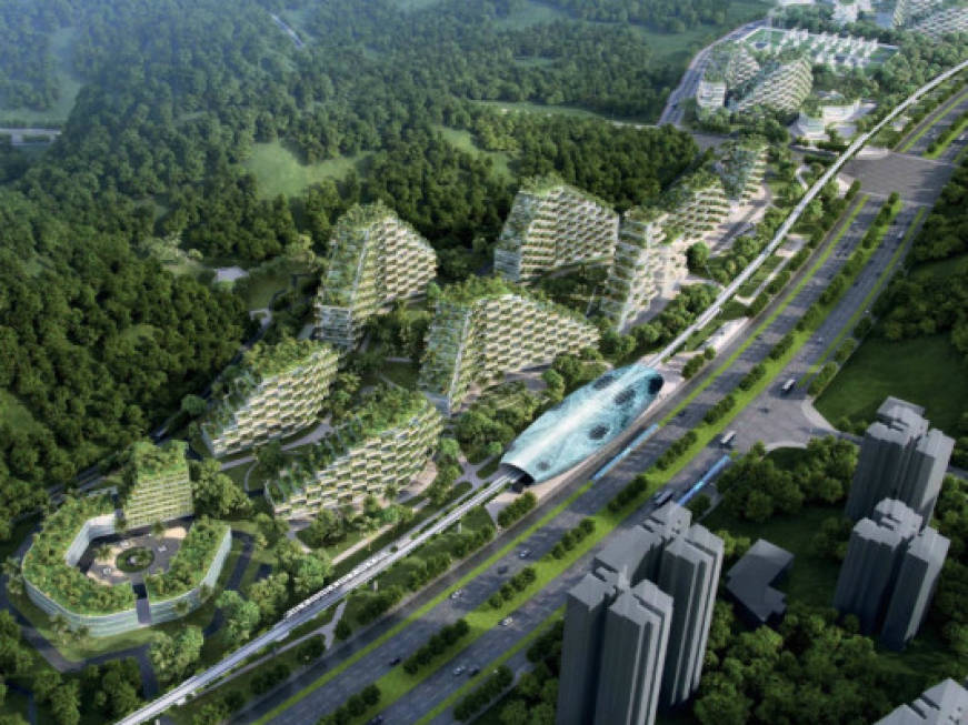 Come sarà Liuzhou Forest City, la città-foresta di Stefano Boeri con hotel green