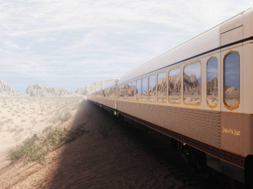 Arriva Dream of the Desert, il treno di lusso italiano in Arabia Saudita