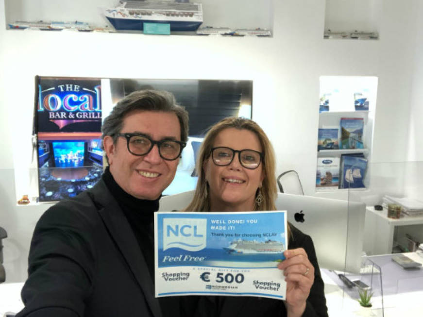 Norwegian Cruise Line: premiati gli agenti vincitori del contest su ‘Ncl Air’
