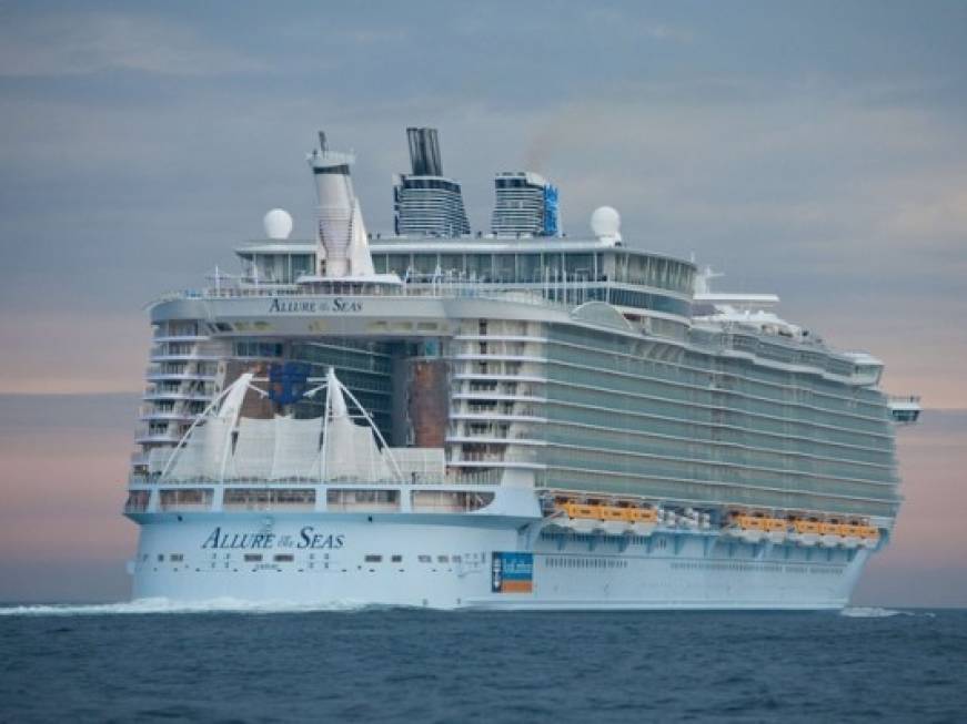 Rccl, Allure of the Seas arriva a La Spezia. Obiettivo 118mila passeggeri