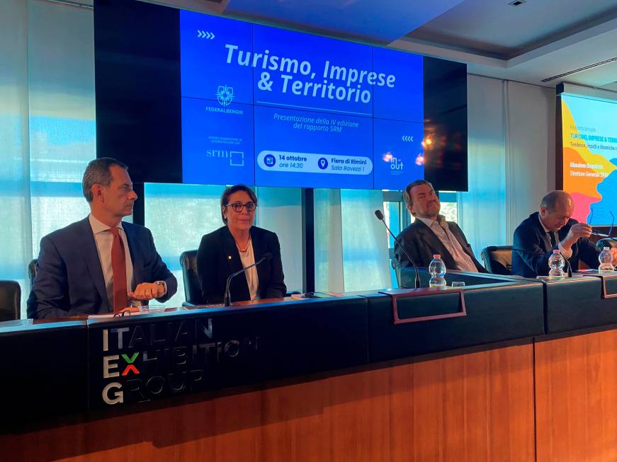 SRM e Federalberghi: il turismo cresce a 548,9 milioni di presenze