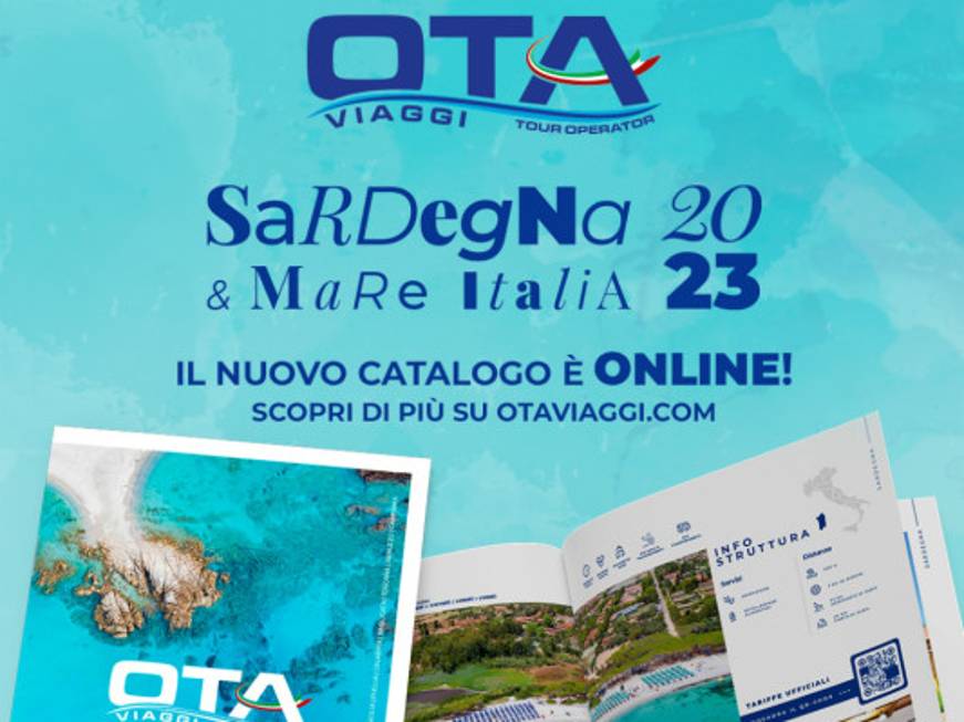 Ota Viaggi, in agenzia il catalogo per l’estate 2023