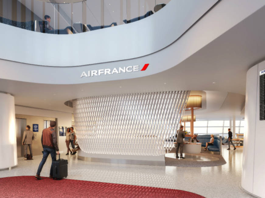 Air France inaugura la sua nuova lounge allo Charles de Gaulle di Parigi