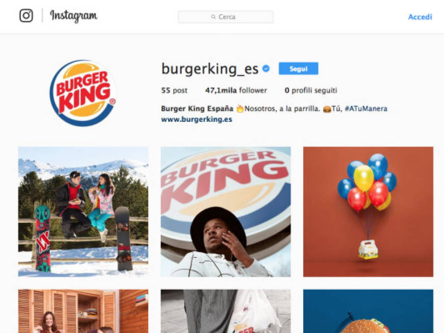 Come utilizzare Istagram per attrarre clienti: il caso Burger King