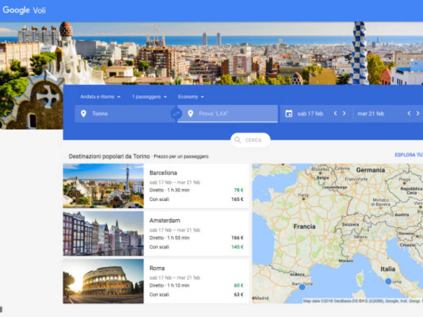 Ora Google Flight prevede i ritardi dei voli